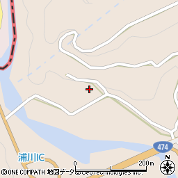 静岡県浜松市天竜区佐久間町浦川3142周辺の地図