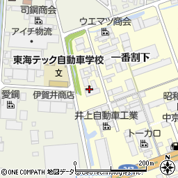 愛知県東海市名和町一番割下54周辺の地図