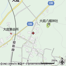 岡山県真庭市大庭160周辺の地図