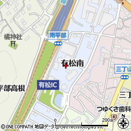 愛知県名古屋市緑区有松南501周辺の地図