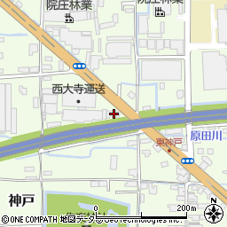 岡山県津山市神戸474周辺の地図