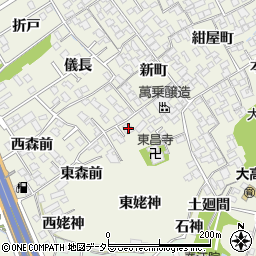 愛知県名古屋市緑区大高町西門田33周辺の地図