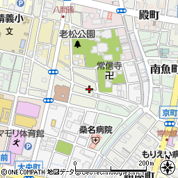 三重県桑名市東常盤町周辺の地図