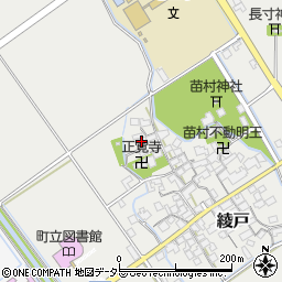 滋賀県蒲生郡竜王町綾戸504周辺の地図