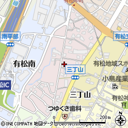 愛知県名古屋市緑区有松三丁山周辺の地図