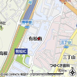 愛知県名古屋市緑区有松南417周辺の地図