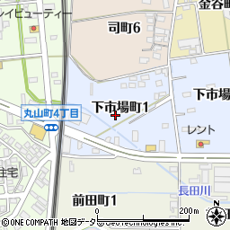 〒471-0875 愛知県豊田市下市場町の地図