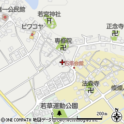 滋賀県東近江市石塔町53周辺の地図