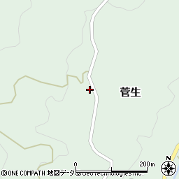 岡山県新見市菅生5260周辺の地図