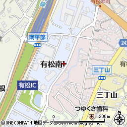 愛知県名古屋市緑区有松南415-4周辺の地図
