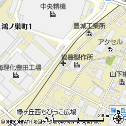 伊藤園豊田支店周辺の地図