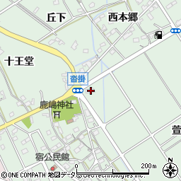 愛知県豊明市沓掛町萱野6周辺の地図