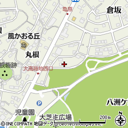 愛知県名古屋市緑区倉坂1421周辺の地図