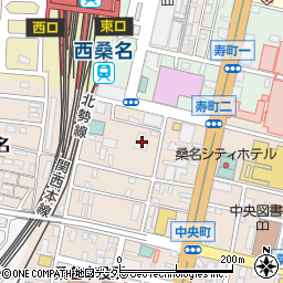 三重県桑名市中央町1丁目82周辺の地図