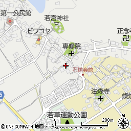 滋賀県東近江市石塔町55周辺の地図