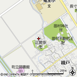 滋賀県蒲生郡竜王町綾戸503周辺の地図