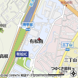 愛知県名古屋市緑区有松南420周辺の地図