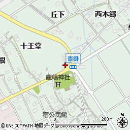 愛知県豊明市沓掛町森浦4周辺の地図