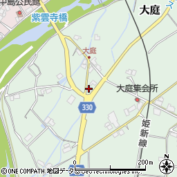 岡山県真庭市大庭527周辺の地図