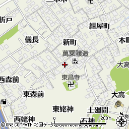 愛知県名古屋市緑区大高町西門田36周辺の地図