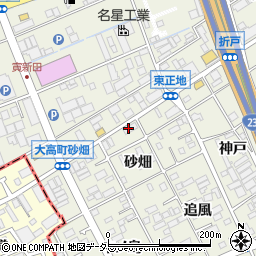 愛知県名古屋市緑区大高町（子ノ年）周辺の地図
