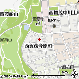 京都府京都市北区西賀茂今原町32周辺の地図