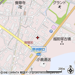 滋賀県野洲市小篠原822周辺の地図