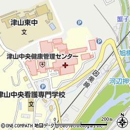 イオンディライト株式会社　津山センター周辺の地図