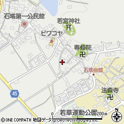 滋賀県東近江市石塔町954周辺の地図