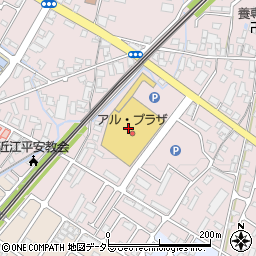 株式会社ヒコハン　野洲店周辺の地図