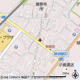 滋賀県野洲市小篠原902周辺の地図