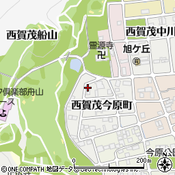 京都府京都市北区西賀茂今原町25周辺の地図