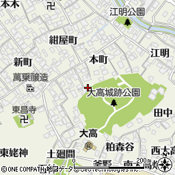 愛知県名古屋市緑区大高町本町63周辺の地図