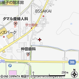 兵庫県丹波篠山市東吹325-4周辺の地図