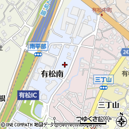愛知県名古屋市緑区有松南410周辺の地図