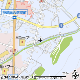 兵庫県神崎郡神河町粟賀町282周辺の地図