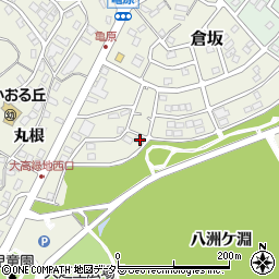 愛知県名古屋市緑区倉坂1410周辺の地図
