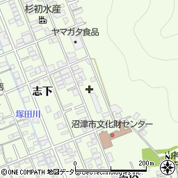 有限会社鈴五商店　塩干工場周辺の地図