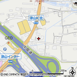 岡山県津山市河辺767周辺の地図