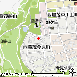 京都府京都市北区西賀茂今原町29周辺の地図