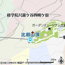 京都府京都市左京区修学院牛ケ額周辺の地図