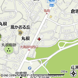 愛知県名古屋市緑区倉坂1511周辺の地図