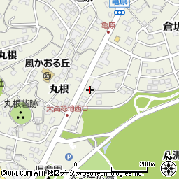愛知県名古屋市緑区倉坂90周辺の地図