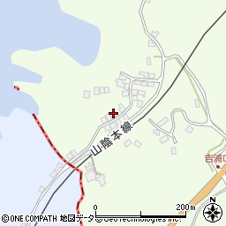 島根県大田市温泉津町吉浦405周辺の地図