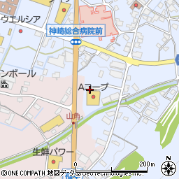 兵庫県神崎郡神河町粟賀町335周辺の地図