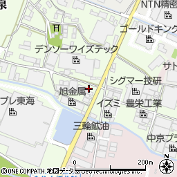 三重県員弁郡東員町瀬古泉508-1周辺の地図