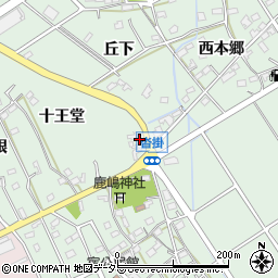 愛知県豊明市沓掛町森浦1周辺の地図
