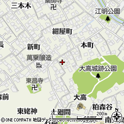 愛知県名古屋市緑区大高町本町80周辺の地図