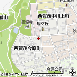 京都府京都市北区西賀茂今原町41周辺の地図