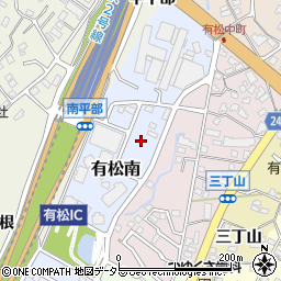 愛知県名古屋市緑区有松南426周辺の地図
